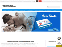 Tablet Screenshot of potenzmittel.com